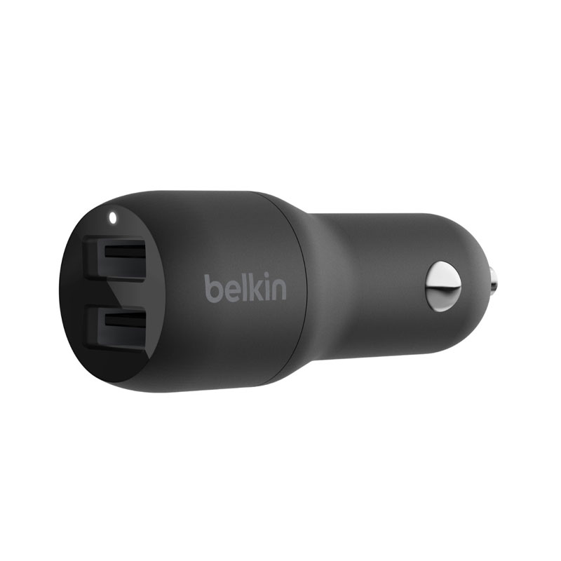 Belkin Dual USB-A Car Charger 12+12W (24W)