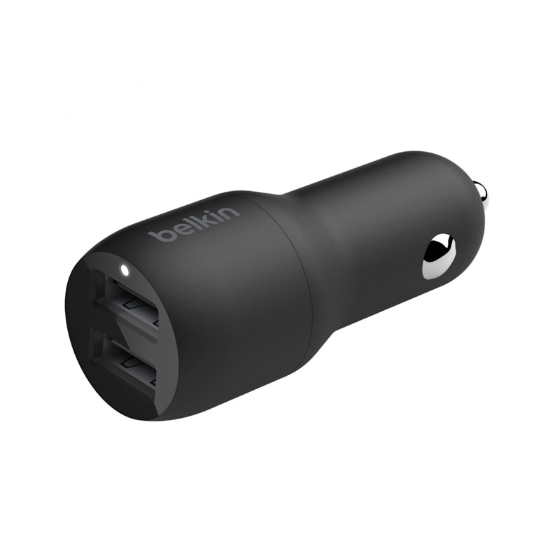 Belkin Dual USB-A Car Charger 12+12W (24W)
