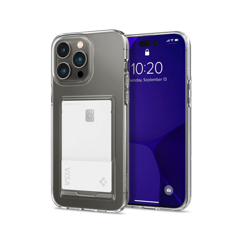 Crystal Slot Case for iPhone 14 Pro Max