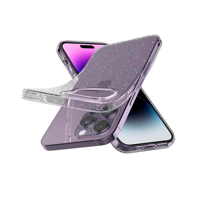 Liquid Crystal Glitter Case for iPhone 14 Pro Max