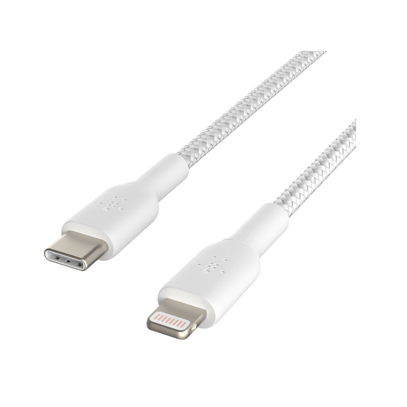 Belkin USB-C Cable With Lightning Connector (Coated) 1.5 Meters
