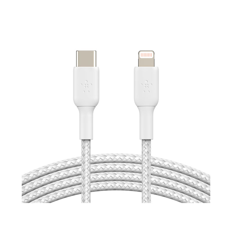 Belkin USB-C Cable With Lightning Connector (Coated) 1.5 Meters
