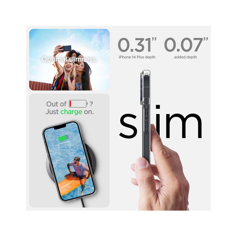 Spigen Crystal Flex Case for iPhone 14