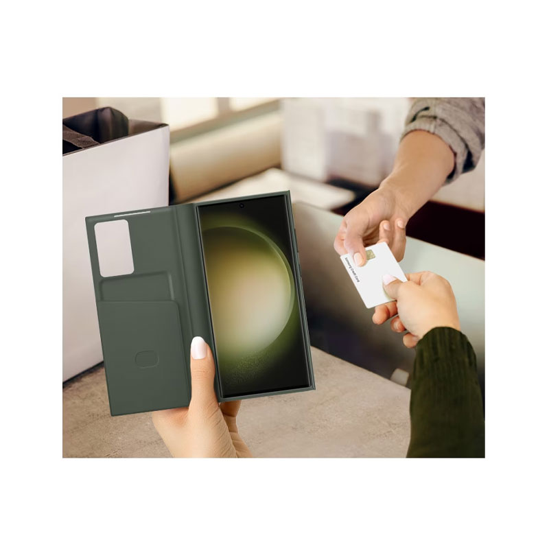 Samsung Smart View Wallet Case for Galaxy S23 Ultra