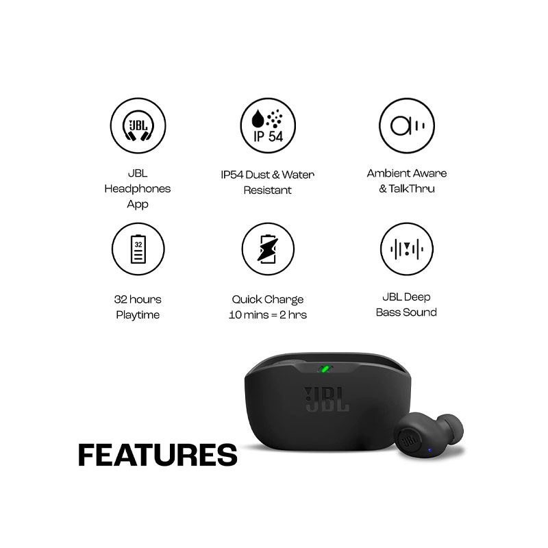 JBL Wave Buds True Wireless Earbuds