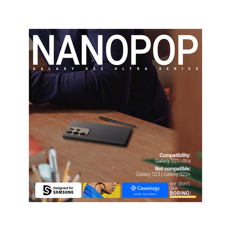 Spigen Caseology Nano Pop Silicone Case For Galaxy S23 Ultra