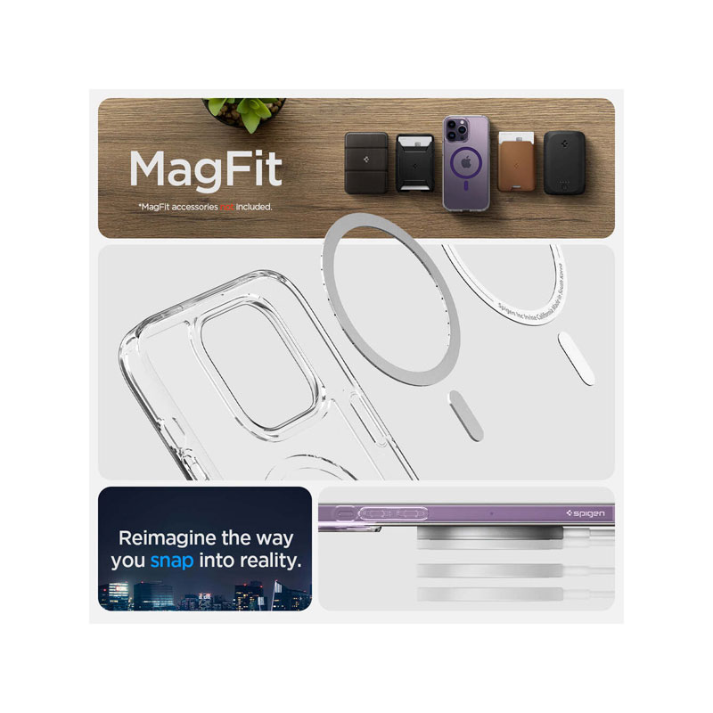Spigen Ultra Hybrid MagFit Case for iPhone 14 Pro