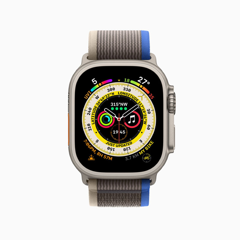 Apple Watch Ultra (GPS+Cellular) Titanium Case