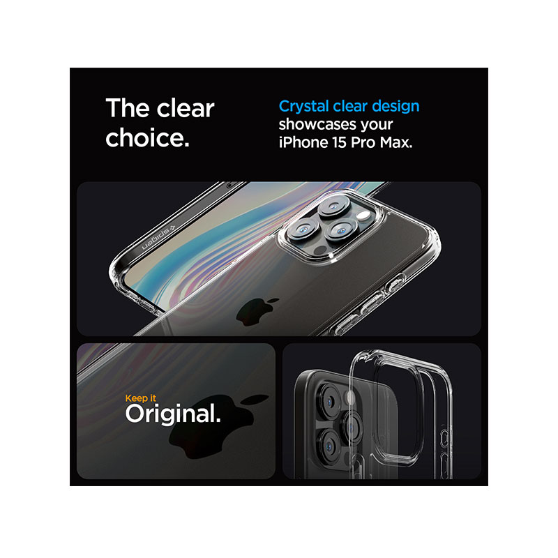 Spigen Ultra Hybrid Case for iPhone 15 Pro Max