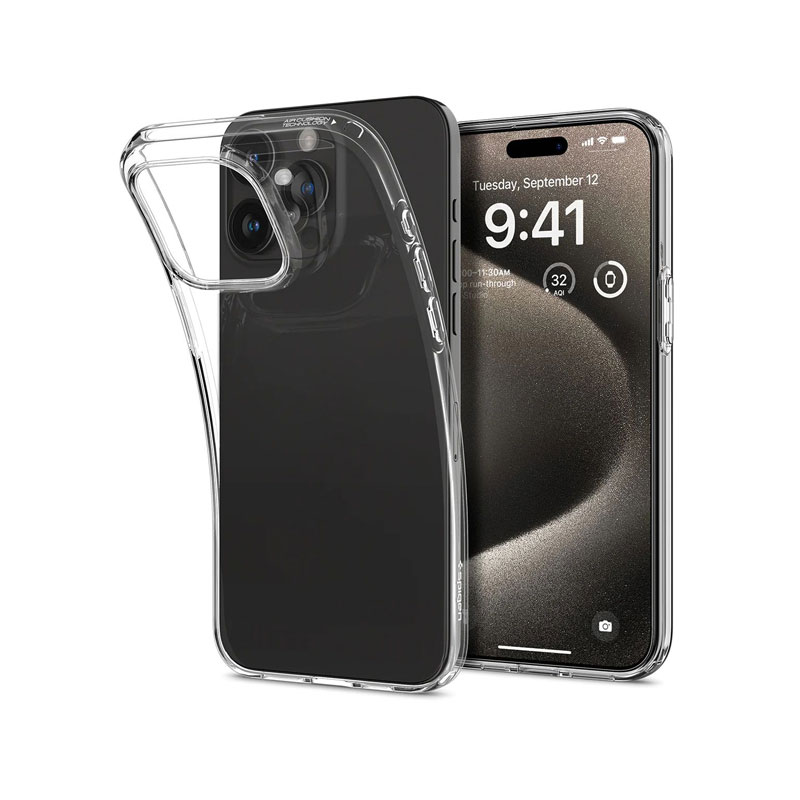 Spigen Crystal Flex Case for iPhone 15 Pro