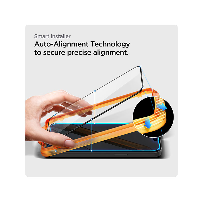 Spigen GLAS.tR Align Master Screen Protector for iPhone 15 Pro Max (1PC)