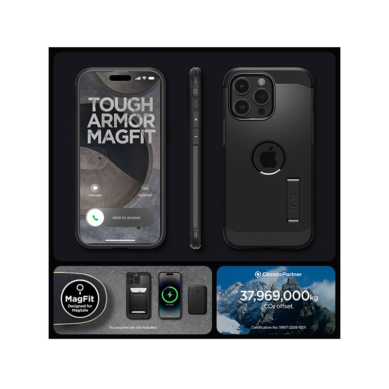 Spigen Tough Armor (MagFit) Case for iPhone 15 Pro Max