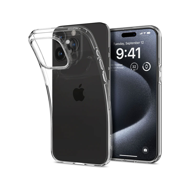 Spigen Liquid Crystal Case for iPhone 15 Pro Max