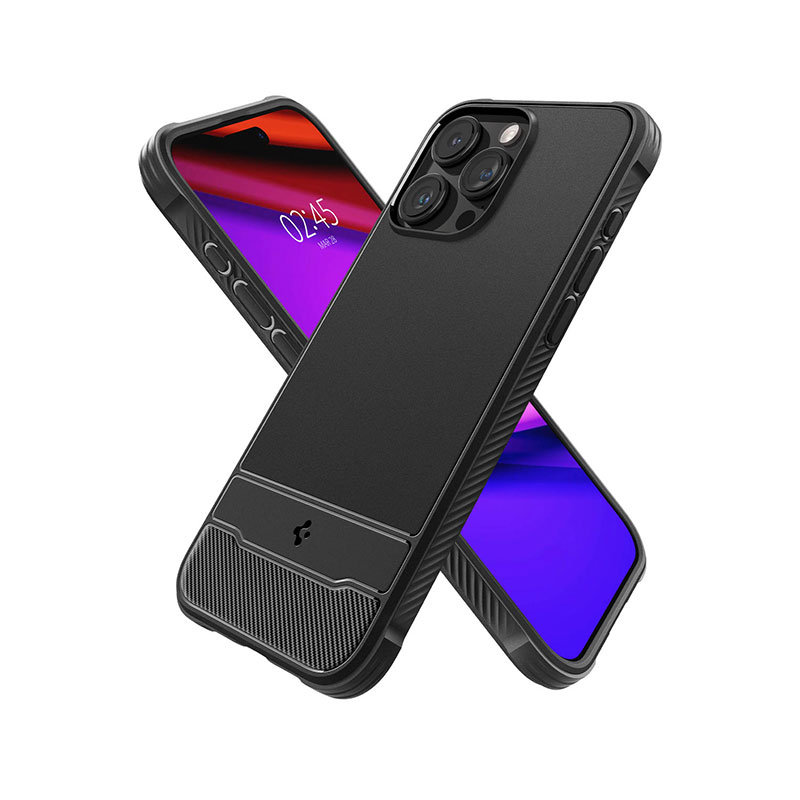Spigen Rugged Armor (MagFit) Case for iPhone 15 Pro 