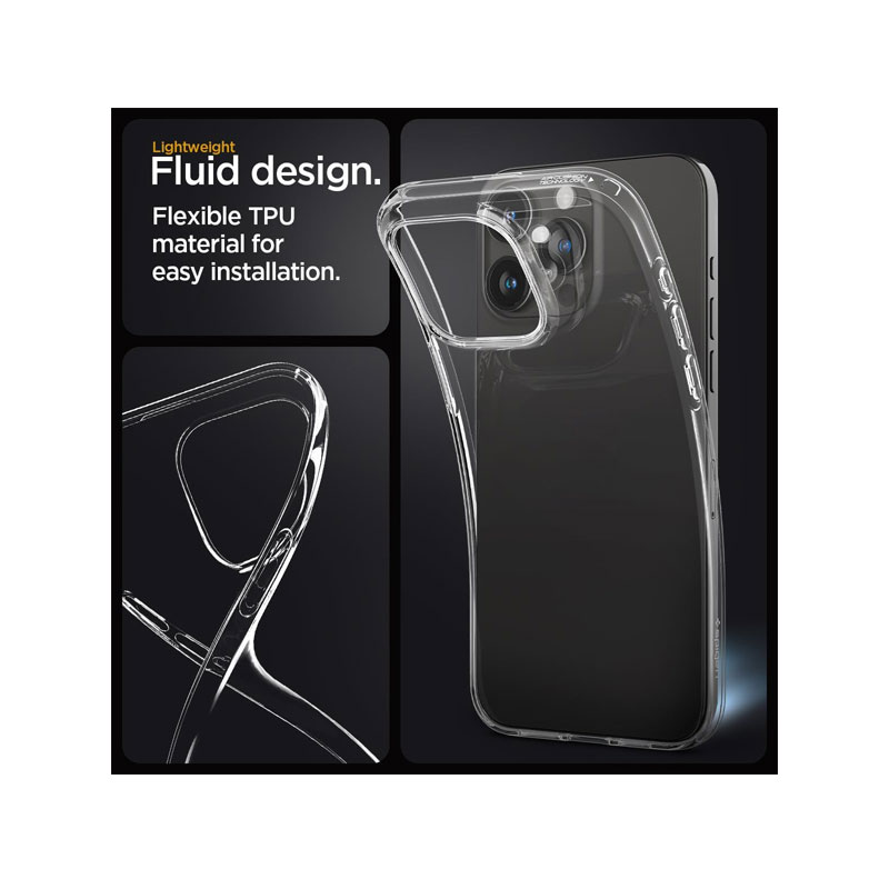 Spigen Crystal Flex Case for iPhone 15 Pro