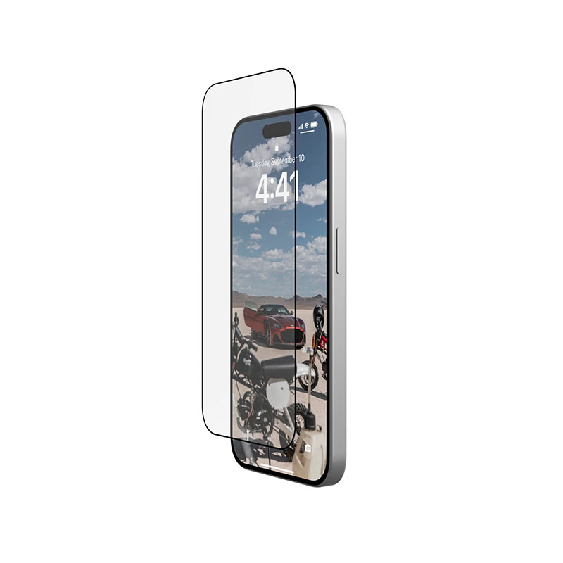UAG Glass Shield Plus Screen Protector for iPhone 15 Pro Max