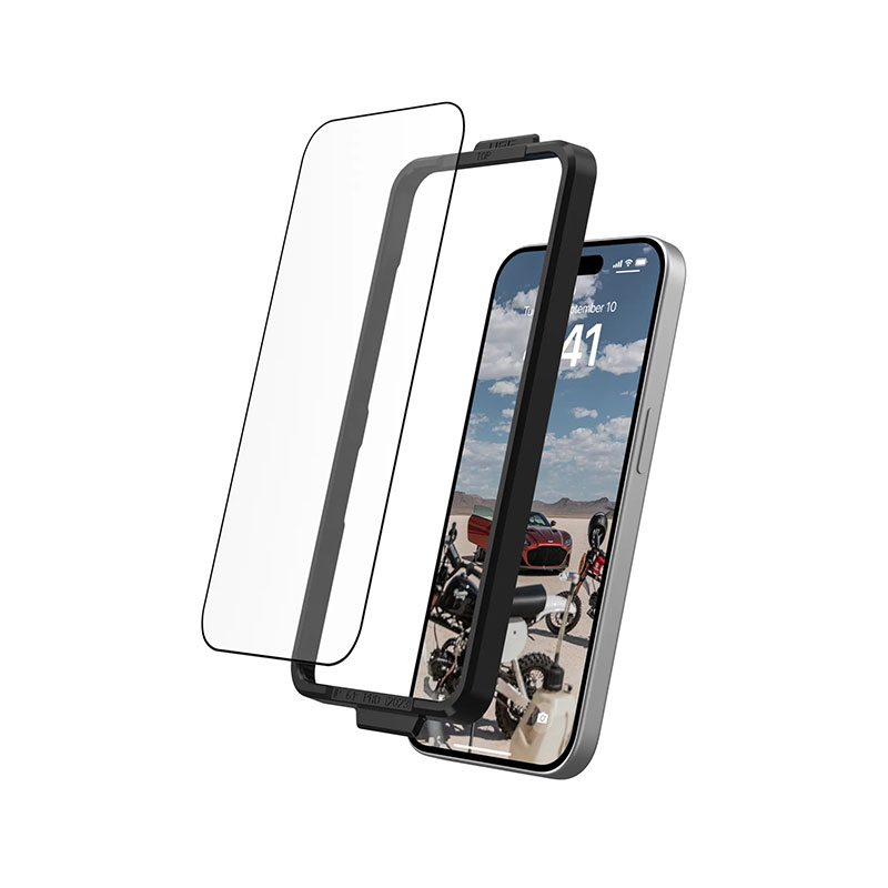 UAG Glass Shield Plus Screen Protector for iPhone 15 Pro Max