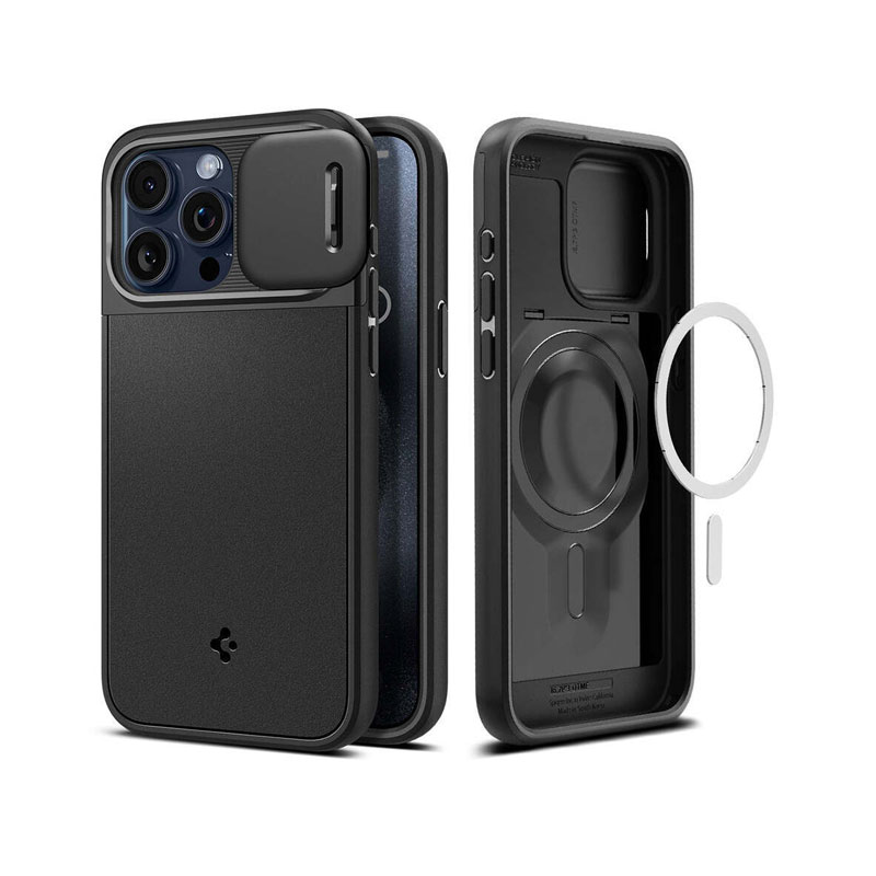 Spigen Optik Armor (MagFit) Case for iPhone 15 Pro