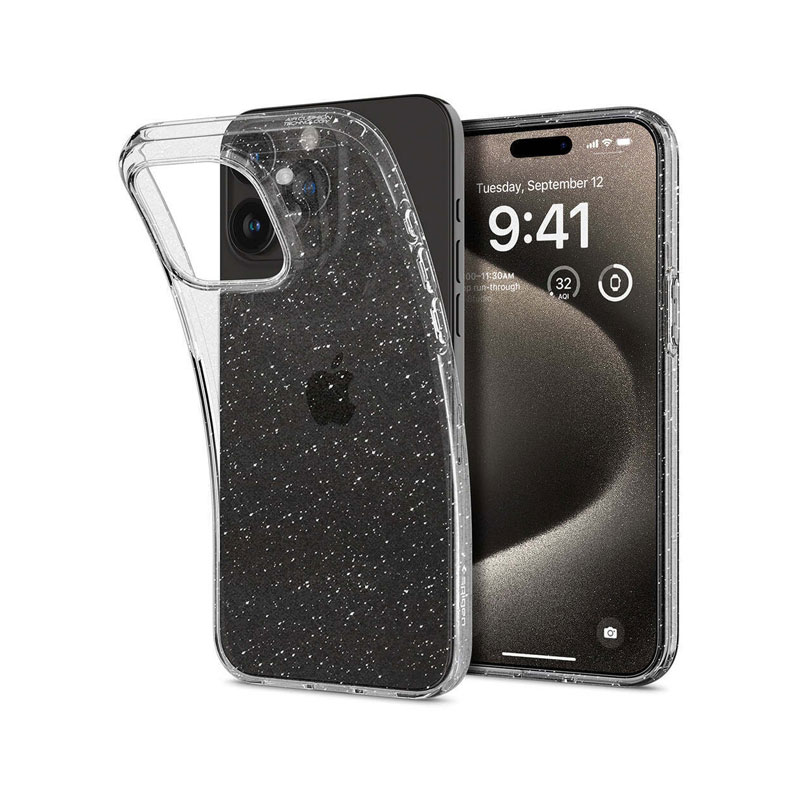 Spigen Liquid Crystal Glitter Case for iPhone 15 Pro Max