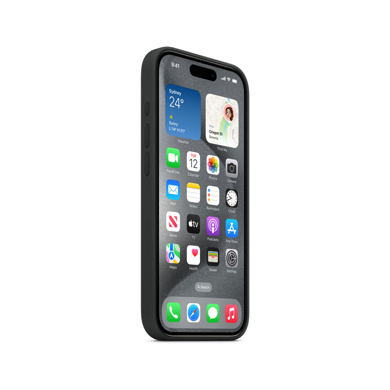 Apple Silicone Case MagSafe for iPhone 15 Pro