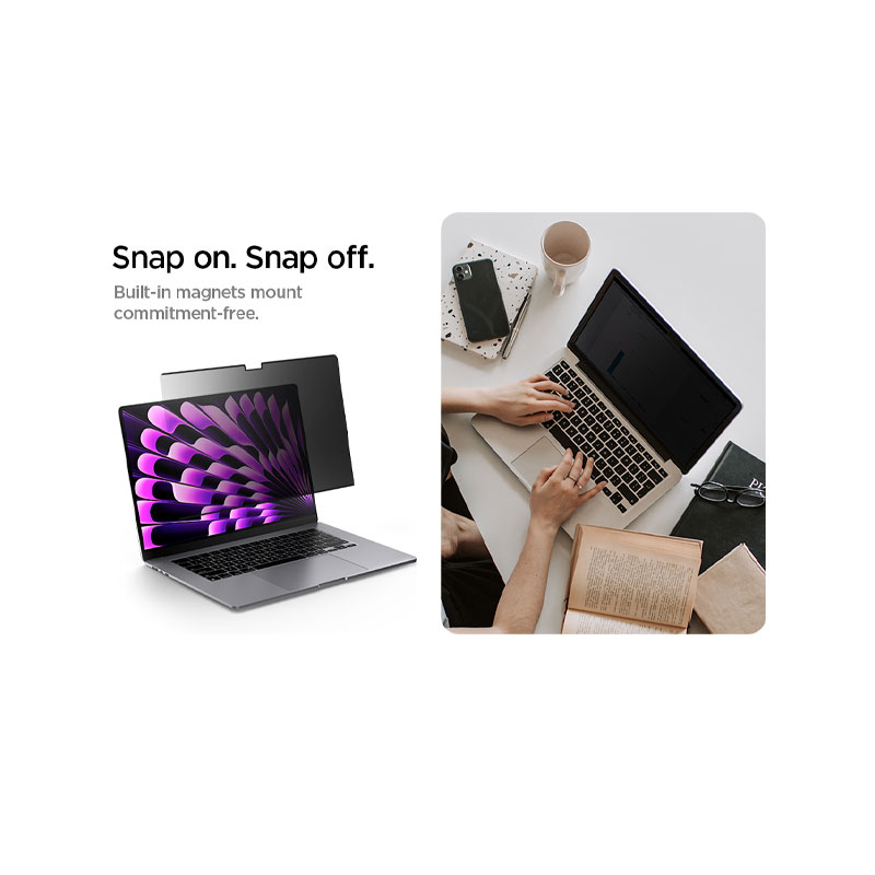 Spigen Safe View Screen Protector for MacBook Air 15" (M4/M3/M2/M1)