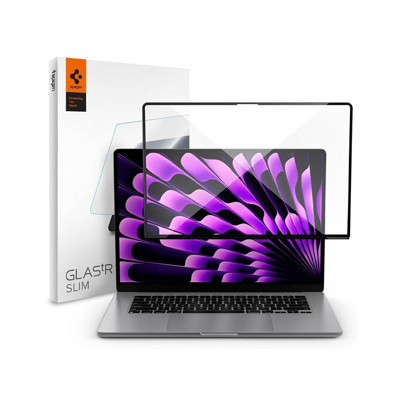 Spigen GLAS.tR Slim Screen Protector for MacBook Air 15" (M4/M3/M2/M1)