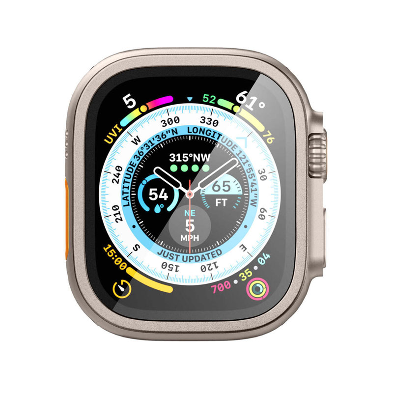 Spigen Glas.tR Slim Pro Screen Protector For Apple Watch Ultra 3/2/1