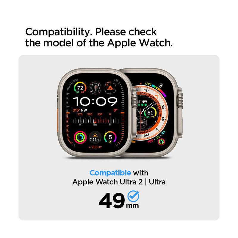 Spigen Rugged Armor Pro Case for Apple Watch Ultra 1 & Ultra 2