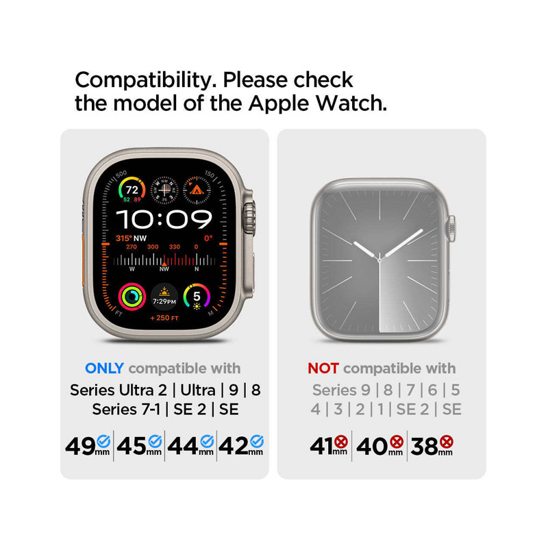 Spigen DuraPro Armor Watch Belt for 49mm/45mm/44mm