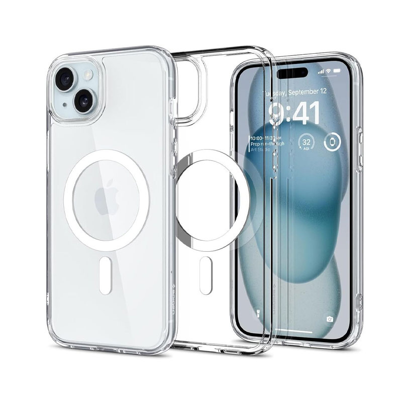 Spigen Ultra Hybrid MagFit Case for iPhone 15