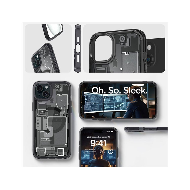 Spigen Ultra Hybrid Zero One MagFit Case for iPhone 15