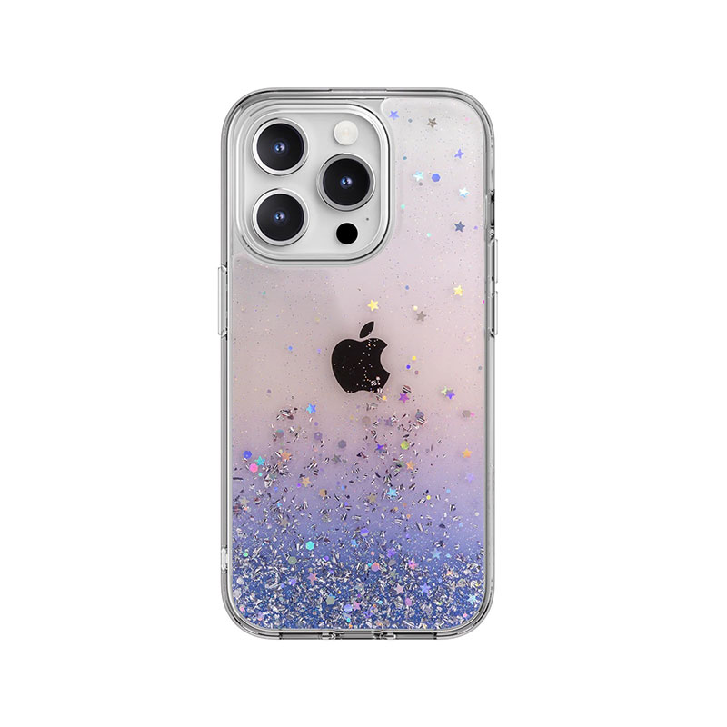 SwitchEasy Starfield 3D Glitter Resin MagSafe Case for iPhone 15 Pro