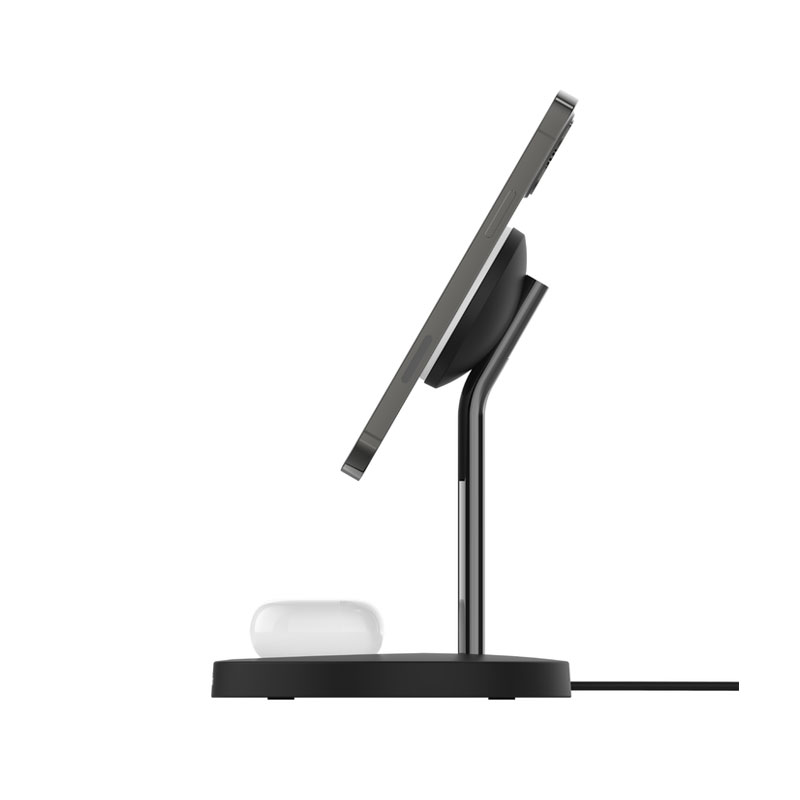 Belkin 2-in-1 Wireless Charger Stand with MagSafe Charging 15W