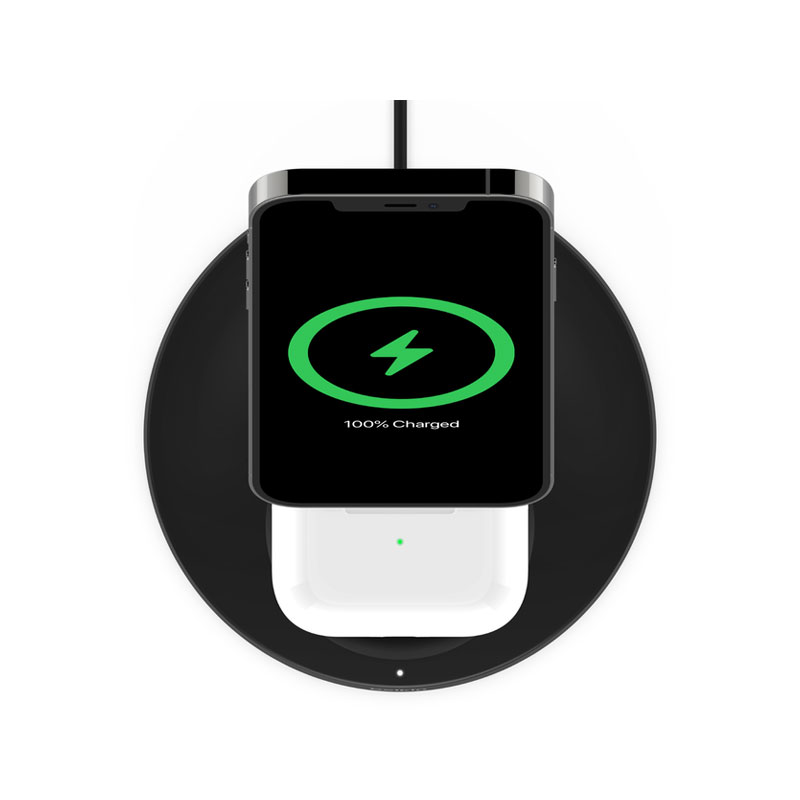 Belkin 2-in-1 Wireless Charger Stand with MagSafe Charging 15W