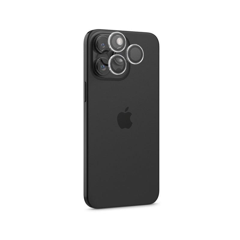 Spigen Glas tR EZ fit Optik pro Camera Lens for iPhone 17/16/15/14 Pro & Pro Max (1 piece)