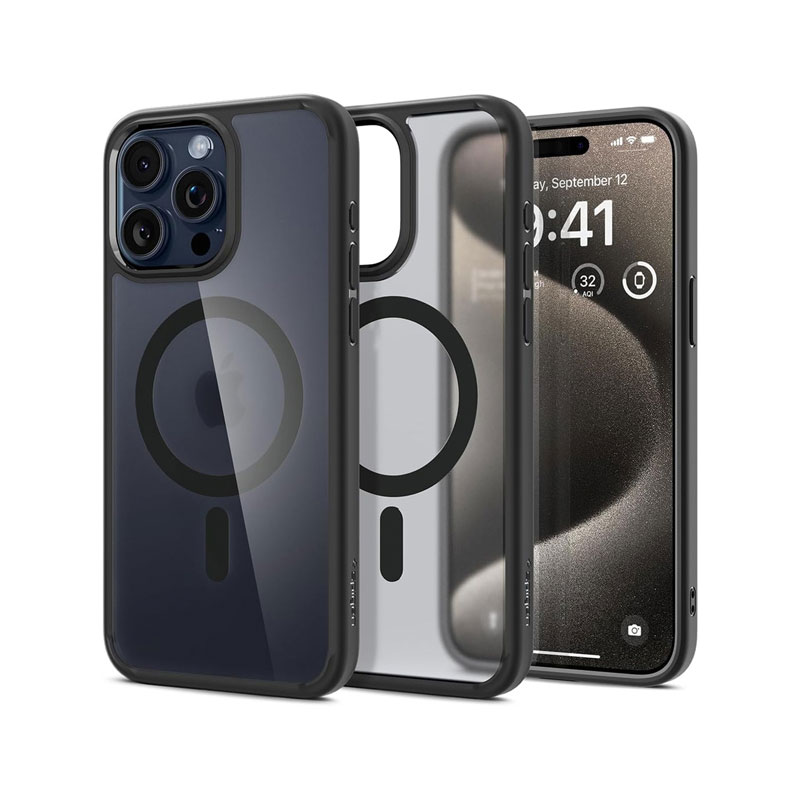 Spigen Ultra Hybrid MagFit Case for iPhone 15 Pro Max